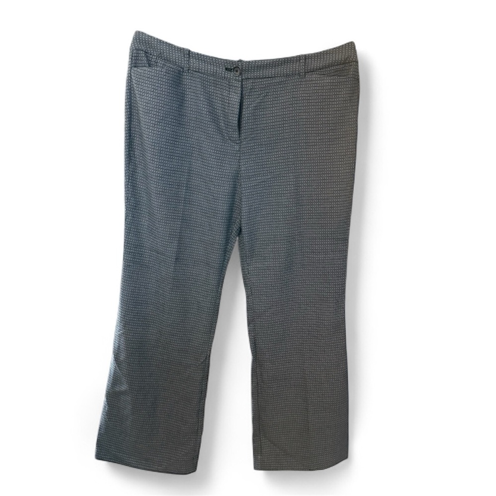 The Limited Black and White Checkered Pants